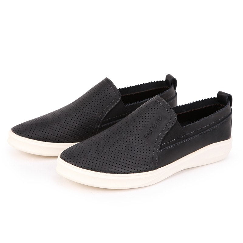 Casual Shoes Leather Cut-outs