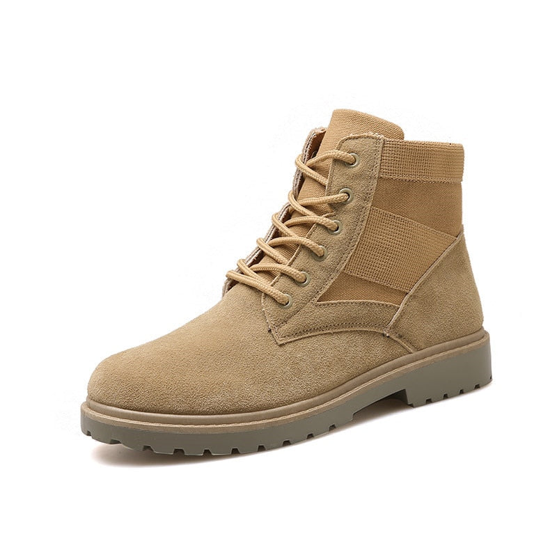 Men's Boots - Military Chukka - Ankle