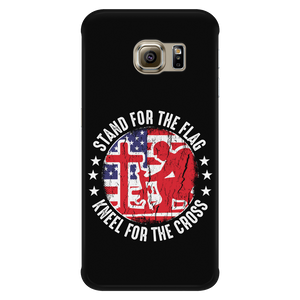 Stand For The Flag Kneel For The Cross - Phone Case